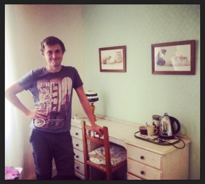 Our lovely new English teaching space.